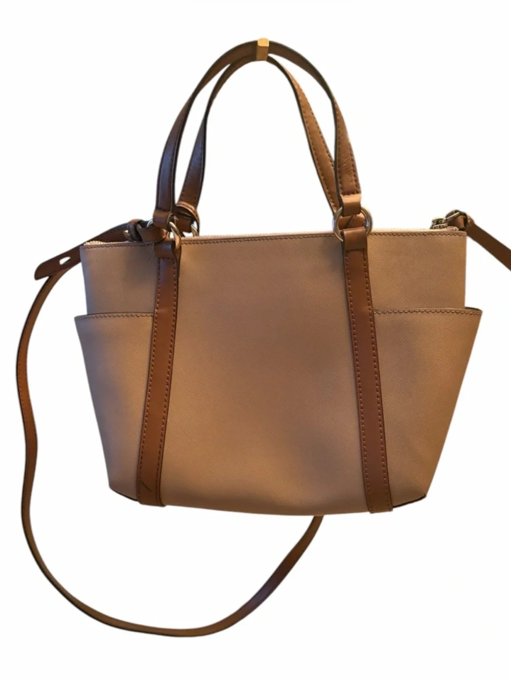 MICHAEL Michael Kors Sullivan Small Convertible Top Zip Leather Tote